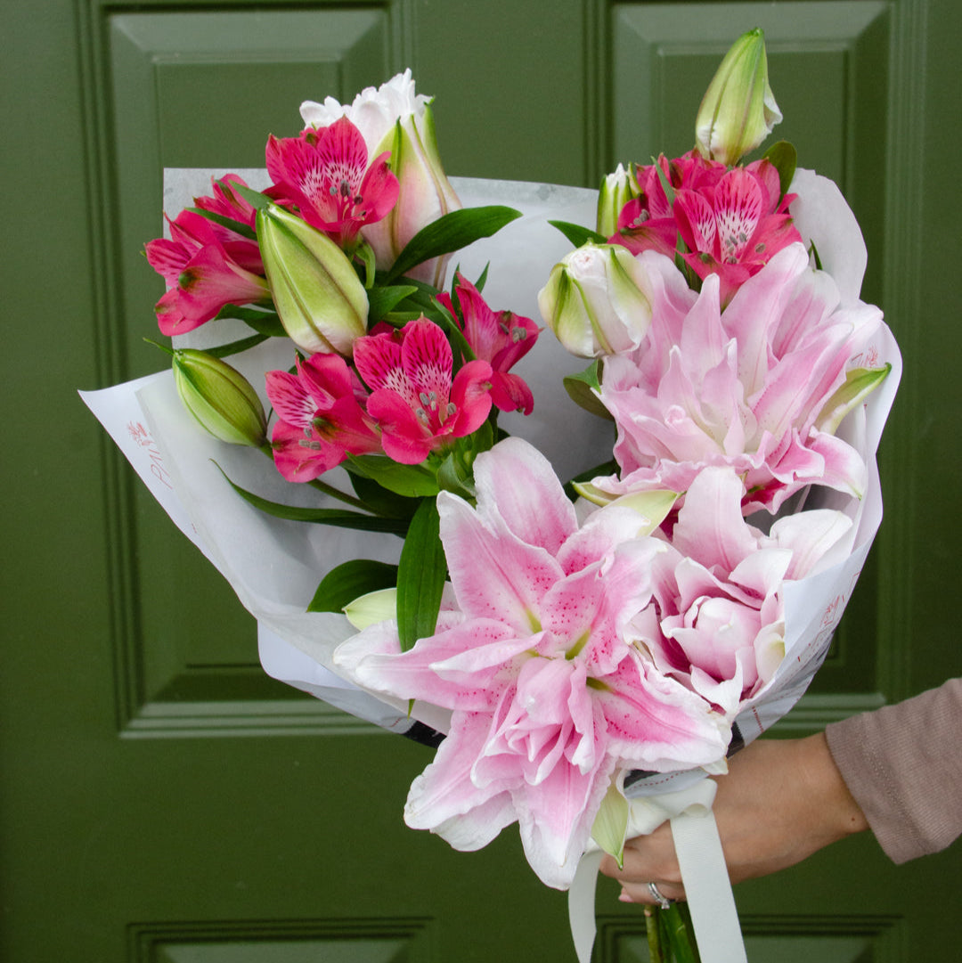 blush lily flower Roselily Blush Fresh Delivery Flowers US