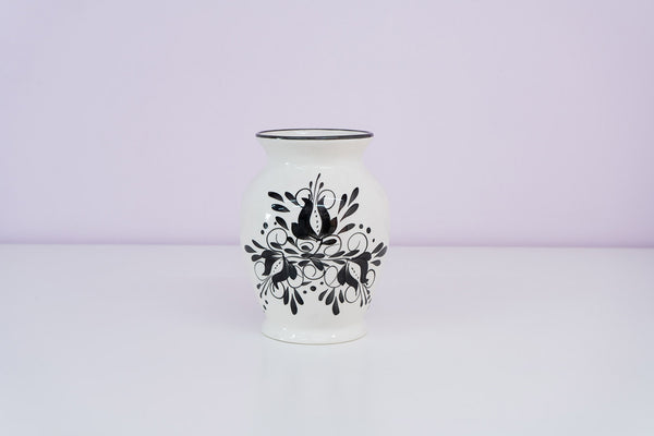 Modern Black and White Vase