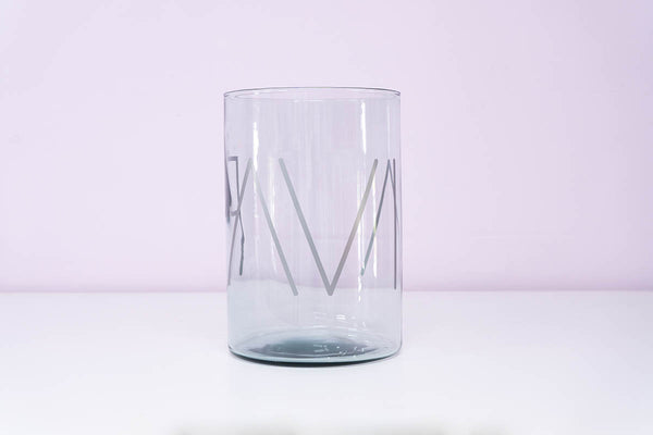 PAVIA Glass Flower Vase